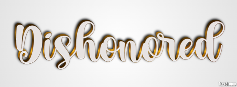 Dishonored Effet de Texte