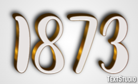 1873 Effetto testo