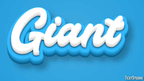 Giant Efekt tekstowy
