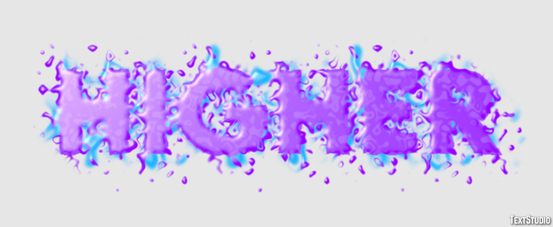 Higher Text Effect