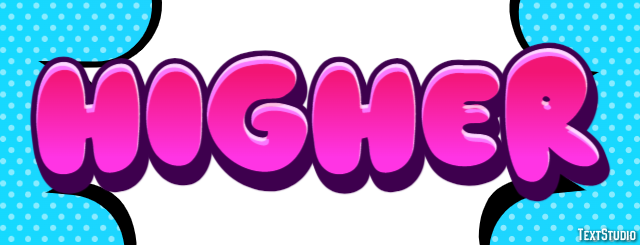 Higher Text Effect
