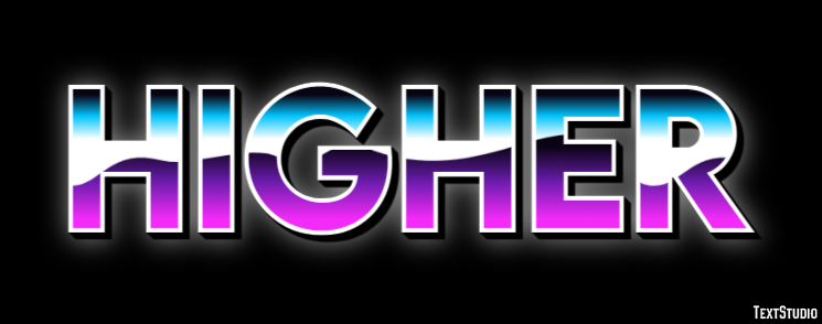 Higher Texteffekt