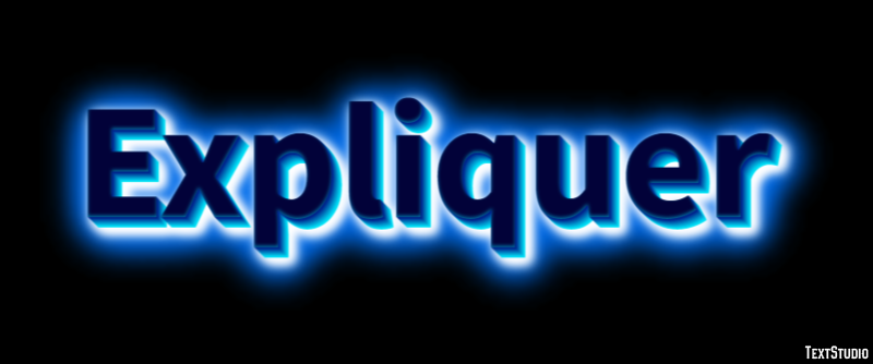 Expliquer Effet de Texte