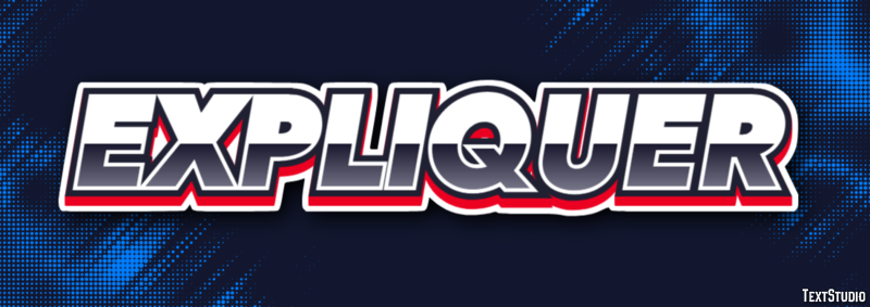 Expliquer Effet de texte