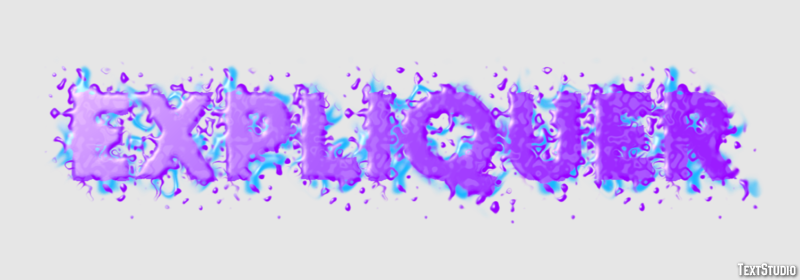 Expliquer Effet de texte