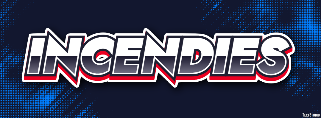 Incendies Text Effect