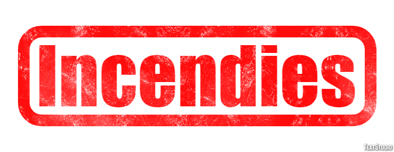 Incendies Text Effect
