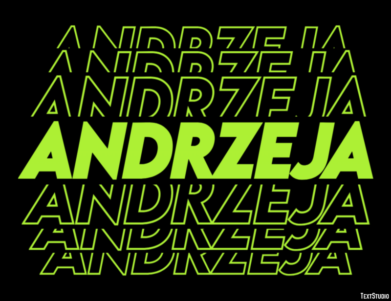 Andrzeja Efekt tekstowy