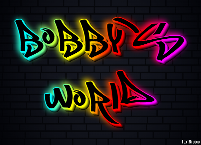 Bobby’s World Tekst Effect