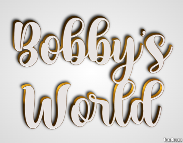 Bobby’s World Text Effect