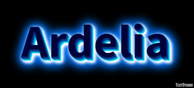 Ardelia Text Effect