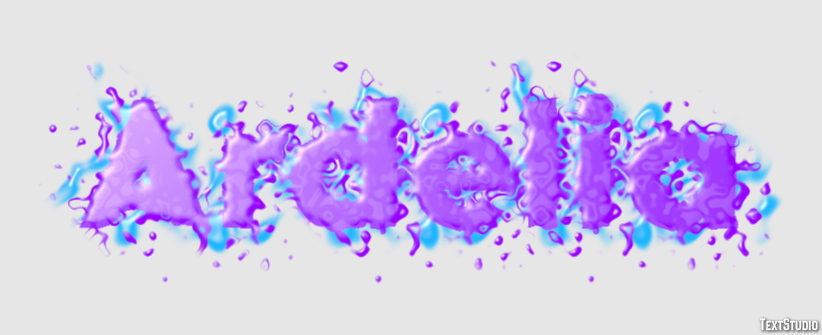 Ardelia Text effect
