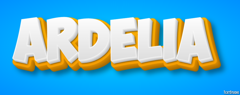 Ardelia Text effect