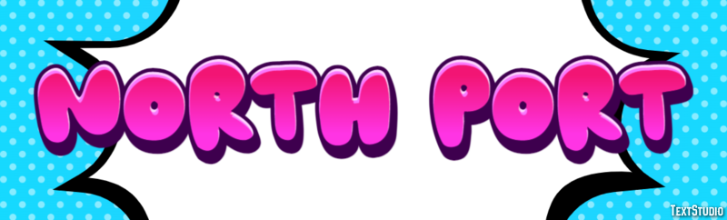 North Port テキスト効果
