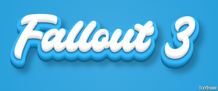 Fallout 3 Text Effect
