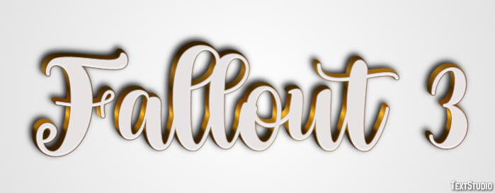 Fallout 3 Effet de Texte