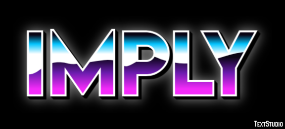 Imply テキスト効果