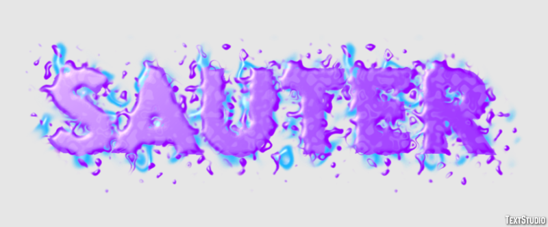 Sauter Effet de Texte