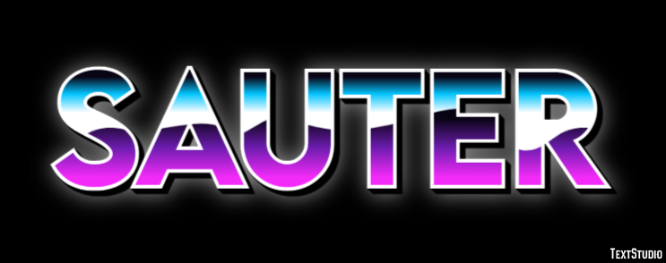 Sauter Effet de texte