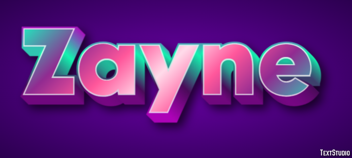 Zayne Text Effect