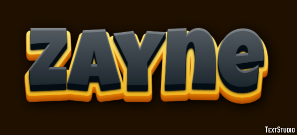 Zayne Text effect
