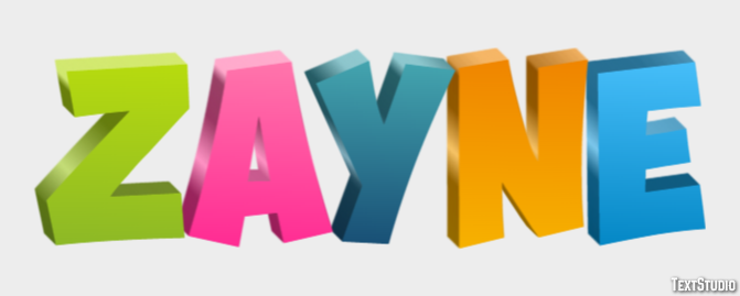 Zayne Text Effect