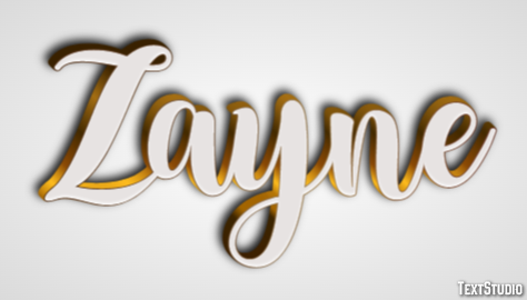 Zayne Text effect