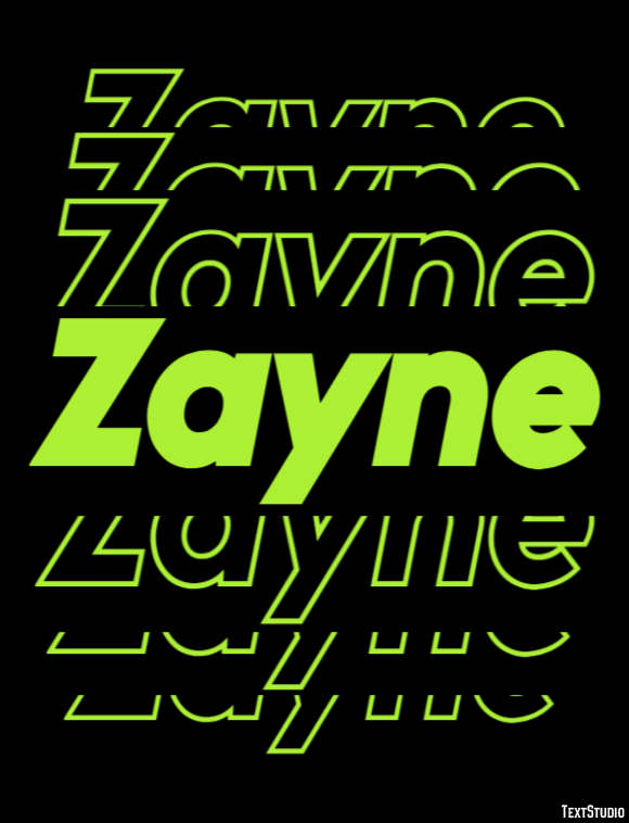Zayne Text Effect