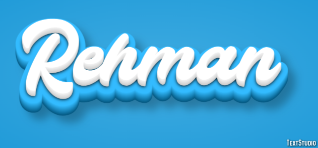 Rehman Text Effect