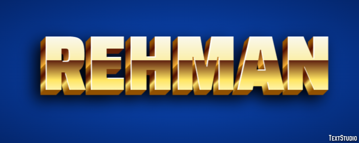 Rehman Texteffekt