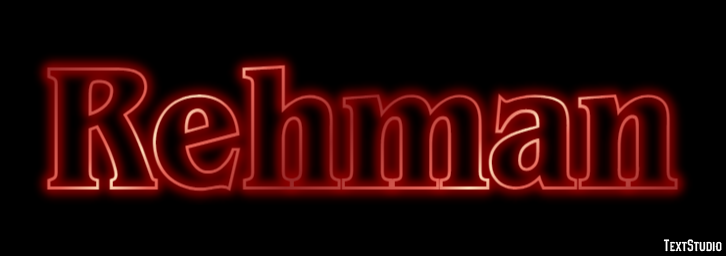 Rehman Text Effect