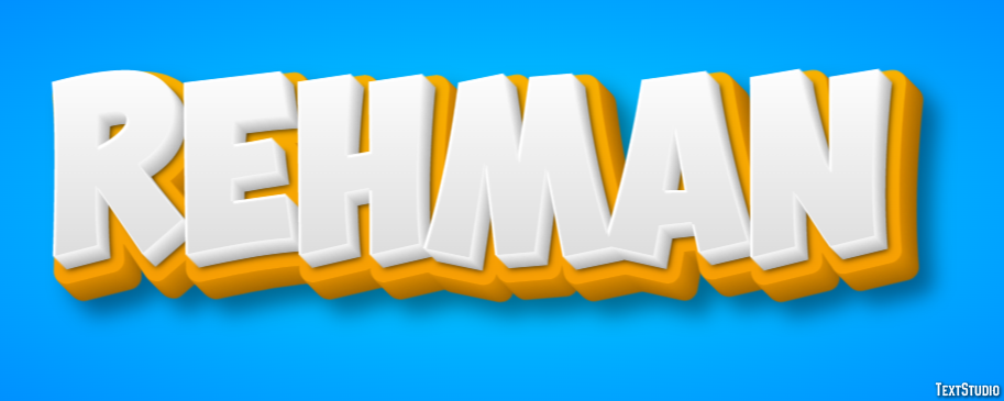 Rehman Text Effect