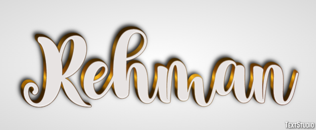 Rehman Text Effect