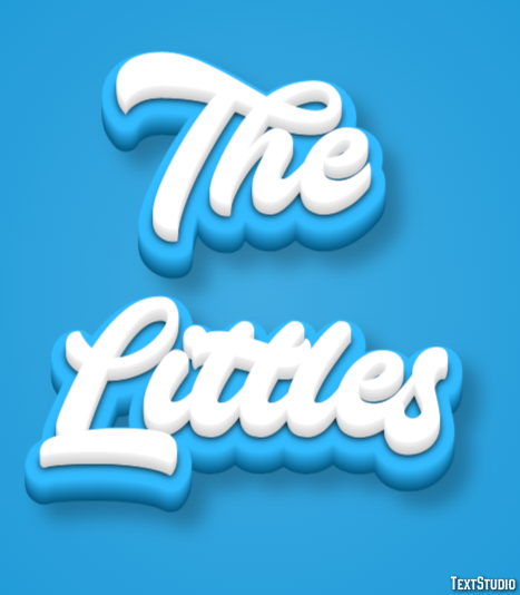 The Littles Text effect