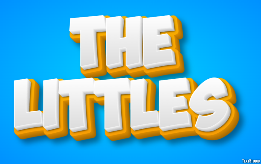 The Littles Text Effect
