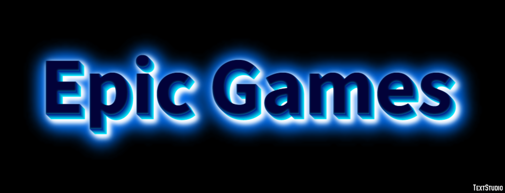 Epic Games テキスト効果
