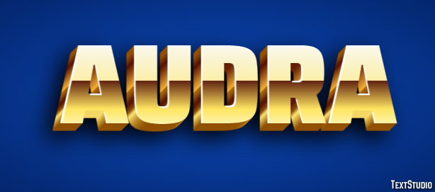 Audra Text Effect