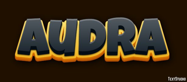 Audra Text Effect