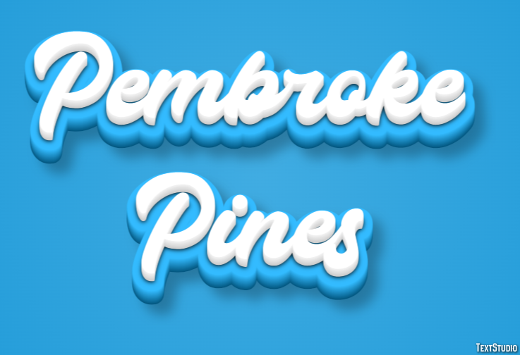 Pembroke Pines Efekt tekstowy