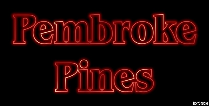 Pembroke Pines Efekt tekstowy