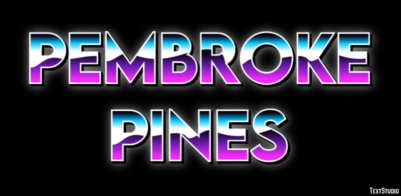 Pembroke Pines Efekt tekstowy
