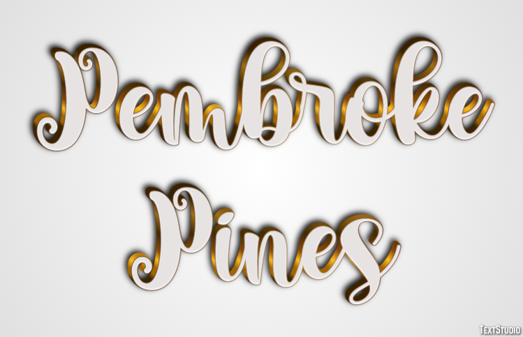 Pembroke Pines Efekt tekstowy