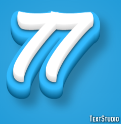77 Efecto de Texto