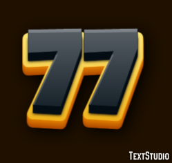 77 Efecto de Texto