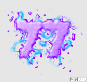 77 Efecto de Texto