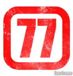 77 Efecto de Texto