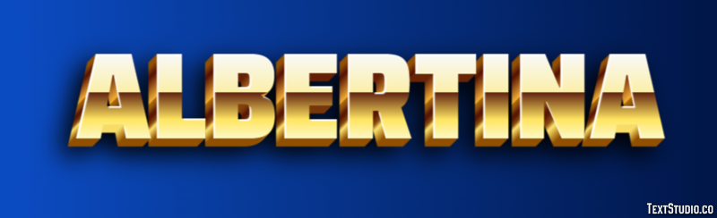 Albertina Text Effect