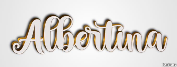 Albertina Text Effect