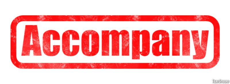 Accompany Text Effect