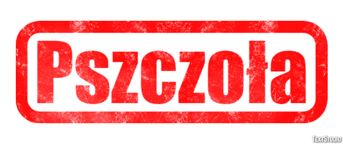 Pszczoła Efekt tekstowy